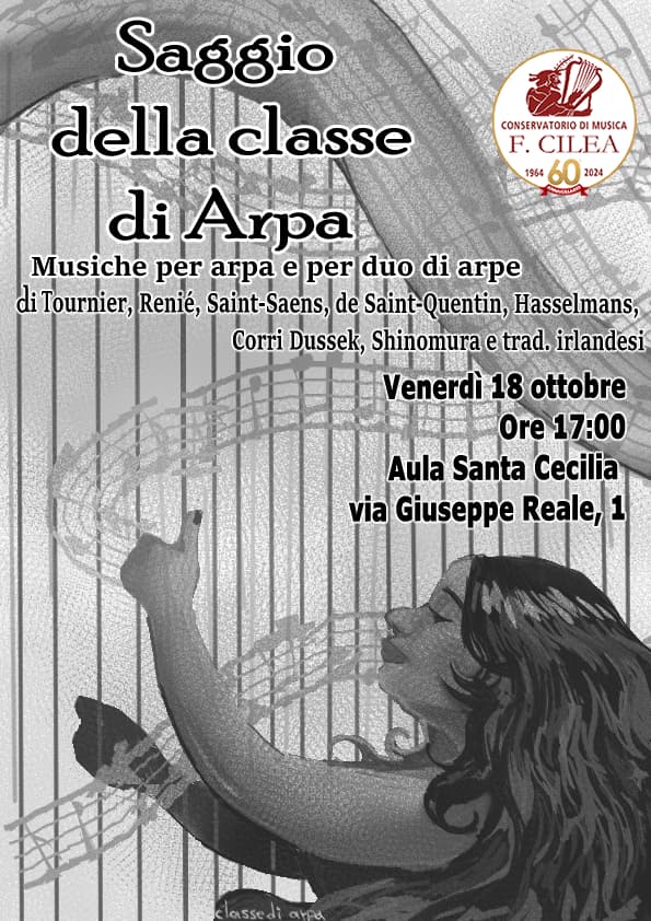  Saggio Arpa 18 10 2024 ore 17 Aula S. Cecilia